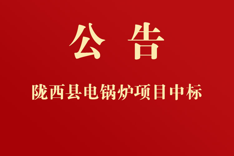 陇西县第三人民医院采购电锅炉等配套设施